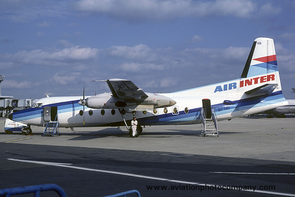 Air Inter Fokker F-27-500 Friendship F-BPNB