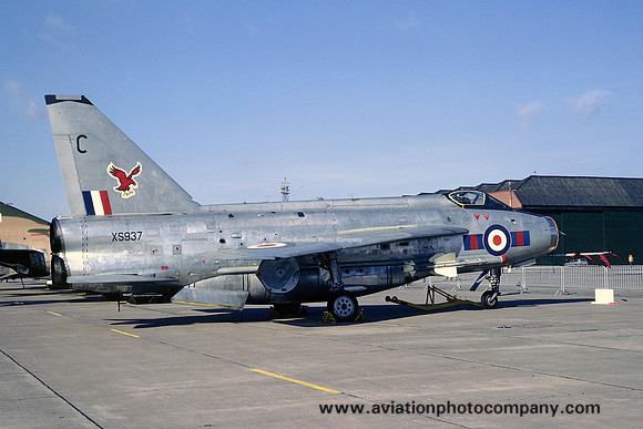 RAF 23 Squadron English Electric Lightning F.6 XS937/C (1971)