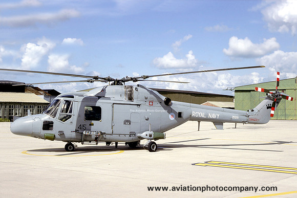 Royal Navy 815 Squadron Westland Lynx HAS.3 ZD251 at the RNAS Yeovilton Air Day (1994)