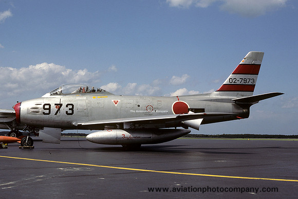 JASDF 3 Hikotai North American F-86F Sabre 02-7973 (1977)