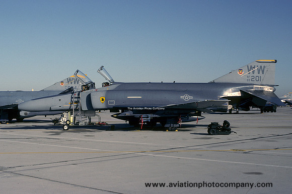 USAF 35 FW 561 FS McDonnell F-4G Phantom 69-7201/WW (1992)
