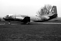 RAF 46 Squadron Avro Andover C.1 XS602 stored at RAF Kemble