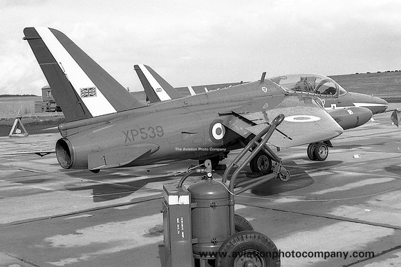 RAF Red Arrows Folland Gnat T.1 XP539 (1974)