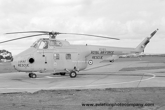 RAF 202 Squadron Westland Whirlwind HAR.10 XD165 (1974)