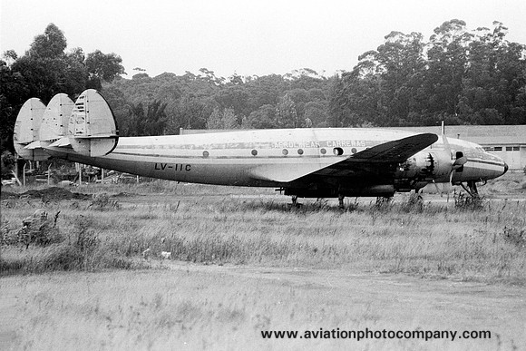 Aerolineas Carreras Lockheed L-749A Constellation LV-IIC (1979)