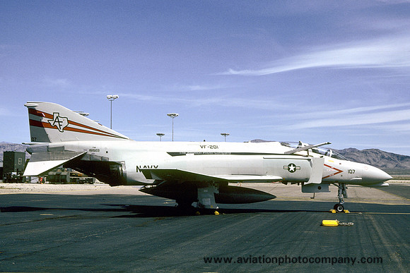 US Navy VF-201 McDonnell F-4N Phantom 151503/AF-107 (1980)