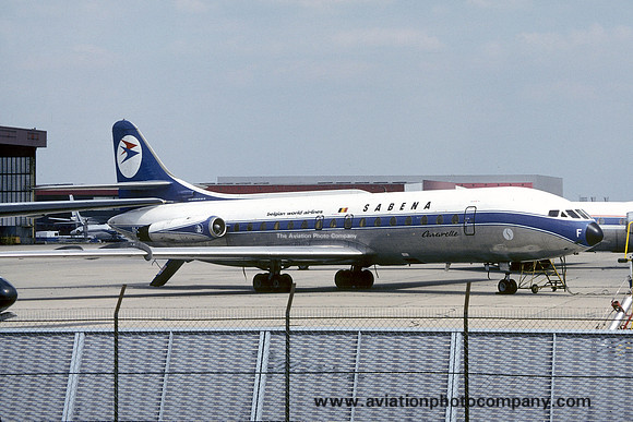 Sabena Sud Caravelle OO-SRF (1976)
