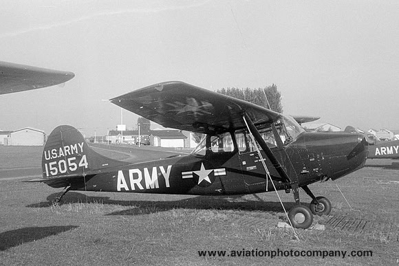 US Army USAREUR Cessna O-1A Bird Dog 51-5054