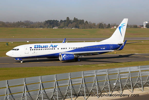 Blue Air Boeing 737-800 YR-BME at Birmingham IAP (2016)