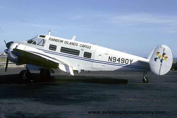 Rainbow Islands Cargo Beech G18S N9490Y (1983)