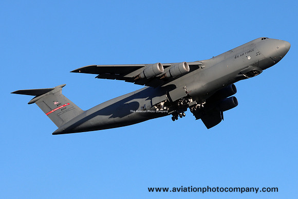 USAF AFRC 337 AS Lockheed C-5M Galaxy 86-0012 at Prestwick (2023)