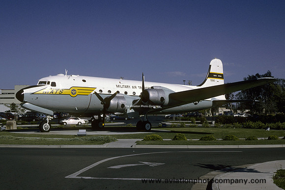 USAF AMTS Douglas C-54D Skymaster 44-72560 displayed at Travis AFB (2000)