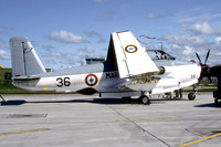 French Navy 6F Breguet Alize 36 at RAF Lossiemouth (1987)