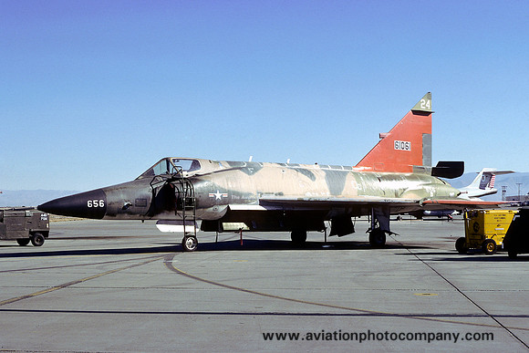 USAF Convair QF-102A Delta Dagger 56-1061 (1979)