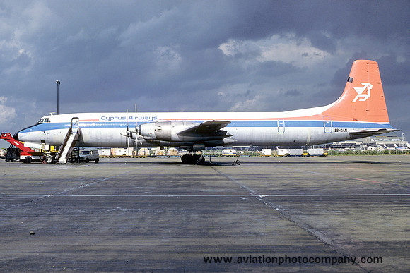 Cyprus Airways Canadair CL-44D 5B-DAN (1979)