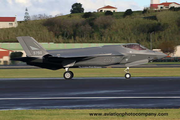 Norwegian Air Force Lockheed F-35A 5750 at Lajes (2024)
