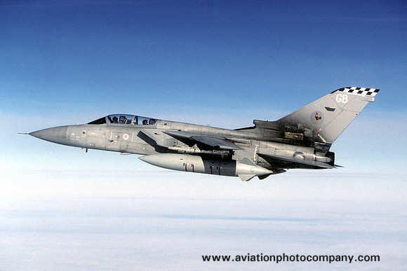 RAF 43 Squadron Panavia Tornado F.3 ZE161/GB (2007)