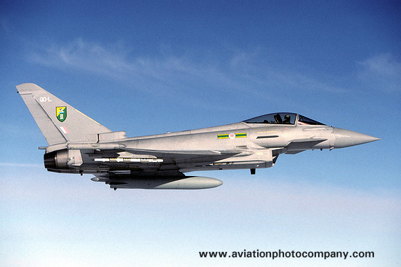 RAF 3 Squadron BAE Typhoon F.2 ZJ918/QO-L (2007)