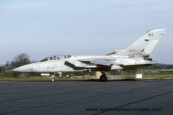 RAF 1435 Flight Panavia Tornado F.3 ZG751/HI (2008)