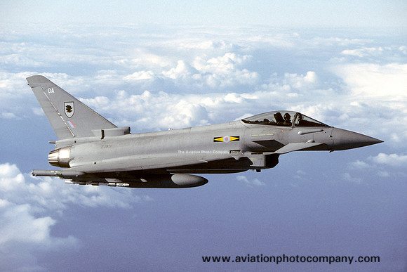 RAF 11 Squadron BAE Typhoon F.2 ZJ931/DA (2008)