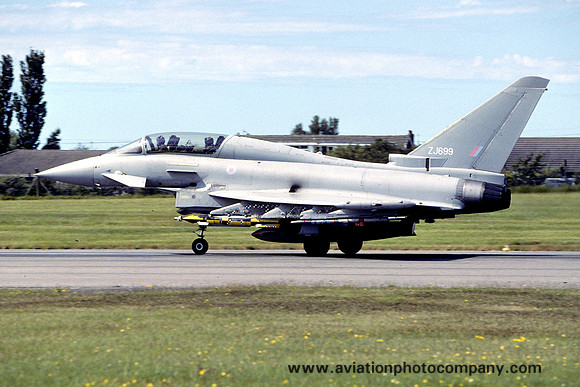 BAE Typhoon T.3 ZJ699 at Warton (2009)
