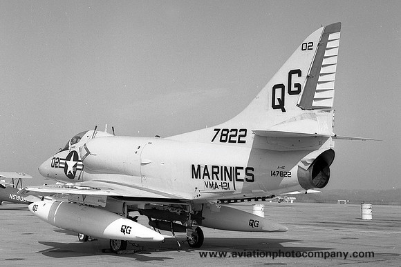 US Marines VMA-131 Douglas A-4C Skyhawk 147822/QG-02 (1972)