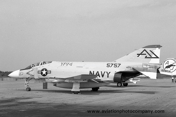 US Navy VF-74 McDonnell F-4J Phantom 155757/AJ-113 (1973)