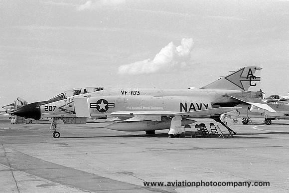 US Navy VF-103 McDonnell F-4J Phantom 155745/AC-207 (1968)