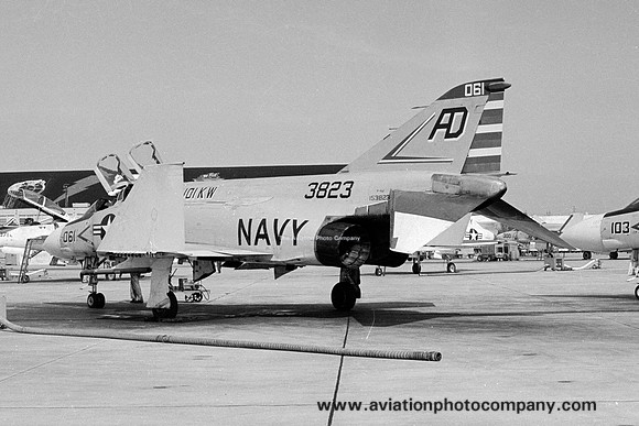 US Navy VF-101KW McDonnell F-4J Phantom 153823/AD-061 (1974)