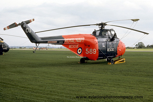 Royal Navy 706 Squadron Westland Whirlwind HAR.9 XN256/CU569 (1974)