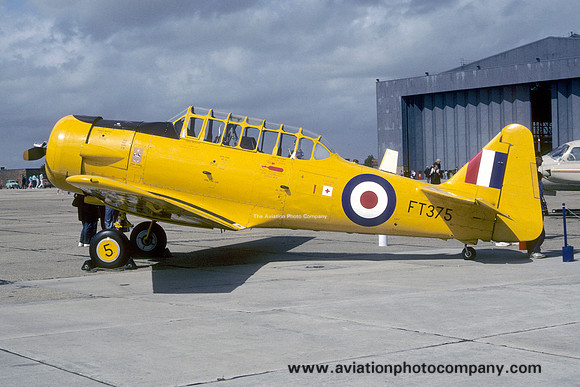 A&AEE Noorduyn AT-16-ND Harvard IIB FT375 at Boscombe Down (1988)
