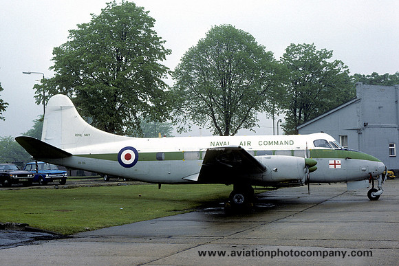 Royal Navy Naval Air Command De Havilland Sea Heron C.20 XM296 (1979)