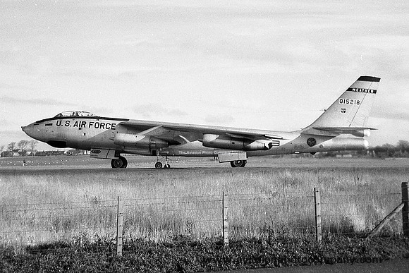 USAF 55 WRS Boeing WB-47E Stratojet 51-5218 (1965)