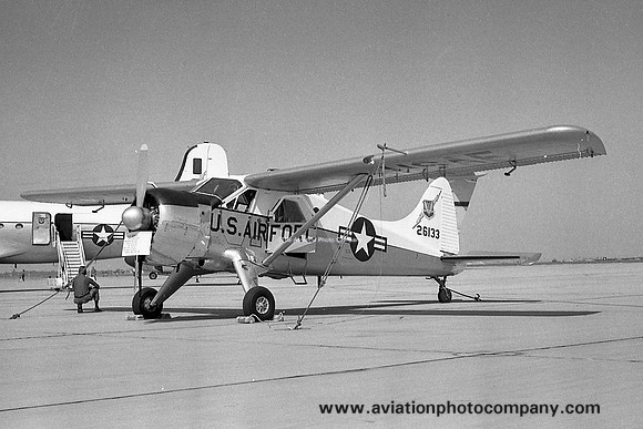 USAF Tactical Air Command DHC-2 U-6A Beaver 52-6133