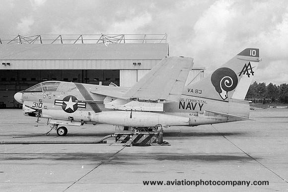 US Navy VA-83 LTV A-7E Corsair 157455/AA-310