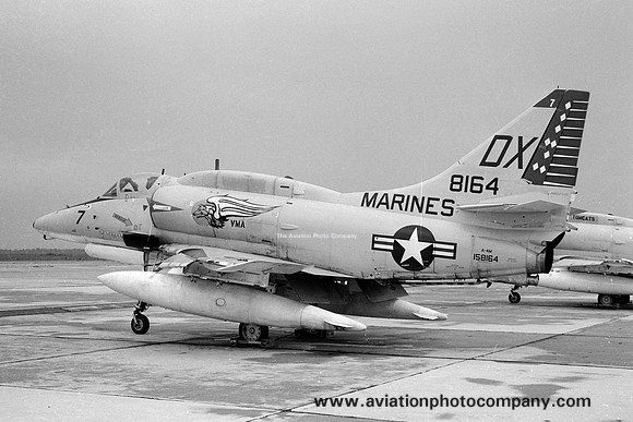US Marines VMA-324 Douglas A-4M Skyhawk 158164/DX-7