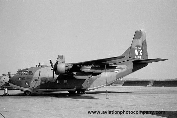 USAF AFRes 731 TAS Fairchild C-123K Provider 54-0565 (1974)