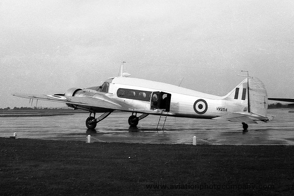 RAF Home Command Communications Squadron Avro Anson C>21 VV254