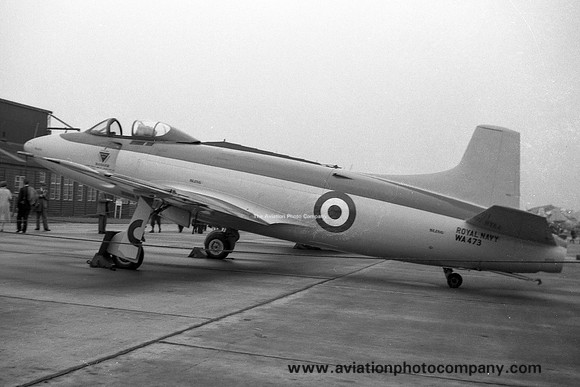 Royal Navy Supermarine Attacker F.1 WA473 (1958)