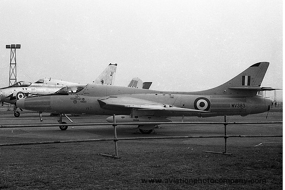 RAE Hawker Hunter T.7 WV383 (1971)