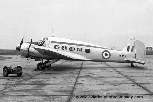 RAF 13 Group Avro Anson C.19 VM365 (1960)