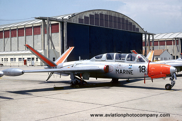 French Navy 59S Fouga CM.175 Zephyr 18 (1981)