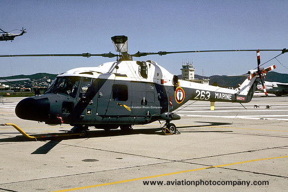 French Navy 31F Westland Lynx HAS.2 263 (1980)