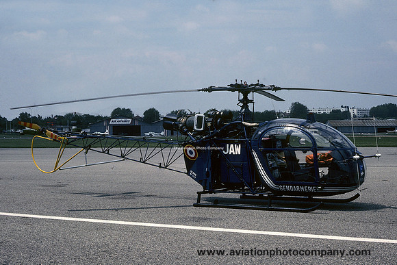 French Gendarmerie Sud Alouette II 1117/JAW (1980)