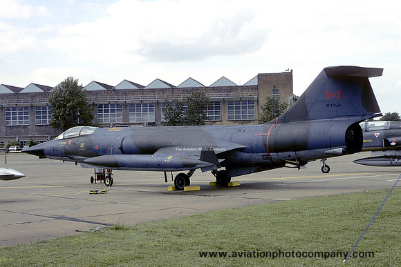 Canadian Air Force 1 CAG Canadair CF-104 Starfighter 104790 (1980)