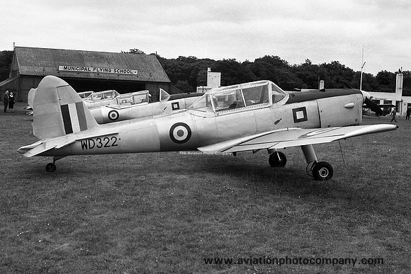 RAF Manchester UAS DHC-1 Chipmunk T.10 WD322 (1959)