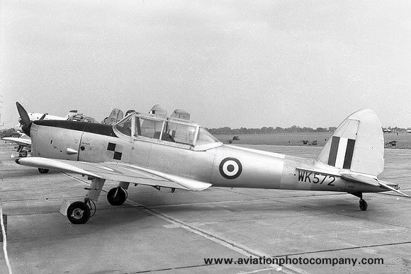 RAF Glasgow UAS DHC-1 Chipmunk T.10 WK572 (1959)