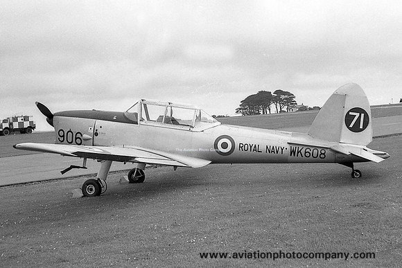 Royal Navy BRNC DHC-1 Chipmunk T.10 WK608 (1968)