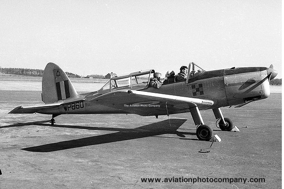 RAF Aberdeen UAS DHC-1 Chipmunk T.10 WP860 (1966)