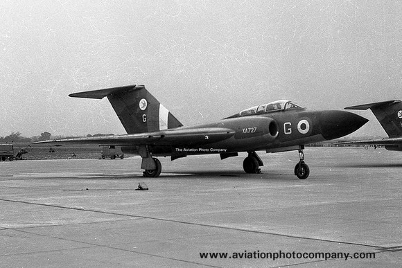 RAF 72 Squadron Gloster Javelin FAW.4 XA727/G (1959)